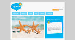 Desktop Screenshot of caymum.com